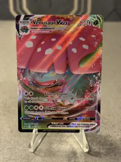 Venusaur VMAX SWSH102 Sword And Shield Black Star Promo Pokemon Card - Image 1