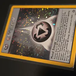 Metal Energy 19/111 Neo Genesis Pokemon Card Holo SWIRL Rare - Image 3