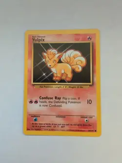 Pokemon TCG Vulpix Base Set 68/102 Regular Unlimited Common Card - Image 1