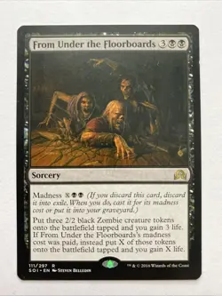From Under the Floorboards [Shadows over Innistrad] Magic MTG LP - Image 1