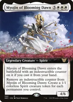 ~1x Myojin of Blooming Dawn EXTENDED x1 ~NM~ NEC Magic the Gathering MtG~ - Image 1