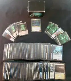 Innistrad Crimson Vow Commander Deck Spirit Squadron Magic + Dragon Sleeves ** - Image 1