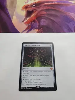 MTG - Staff of Compleation _ONE _Regular Mythic #242 - Image 2