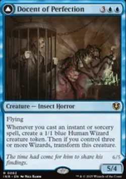 Docent of Perfection // Final Iteration Innistrad Remastered (INR) 62 MTG Foil - Image 1
