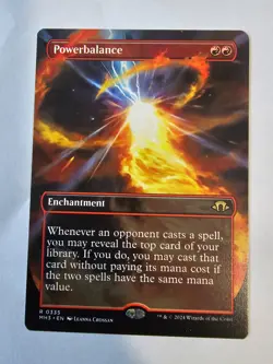 MTG - Powerbalance Borderless - Modern Horizons 3 - Image 1