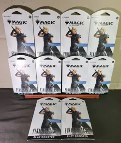 10 Packs Magic the Gathering Final Fantasy Play Booster Packs MTG FF New Sealed! - Image 1