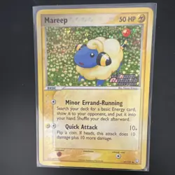 Pokemon TCG Mareep 67/109 Team Rocket Returns Stamped Reverse Holo Rare - Image 1