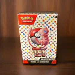 POKEMON NEW & FACTORY SEALED SCARLET & VIOLET 151 BOOSTER BUNDLE BOX-6 PACK - Image 1