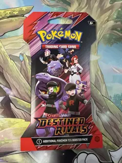 Pokemon TCG Destined Rivals Sleeved Booster Pack Random Art New Factory Sealed - Image 2