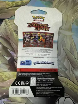 Pokemon TCG Destined Rivals Sleeved Booster Pack Random Art New Factory Sealed - Image 4
