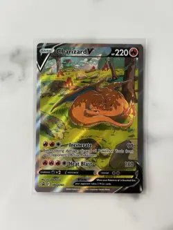 Charizard V Full Art 2022 Pokemon Black Star Promo SWSH260 Sword & Shield - Image 1