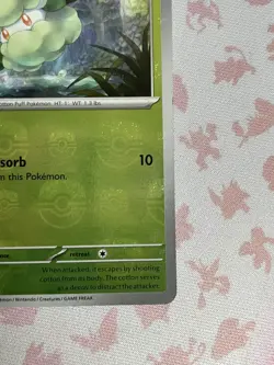 Cottonee 004/086 Masterball Reverse Holo - White Flare S&V Pokemon TCG NM - Image 2