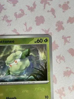 Cottonee 004/086 Masterball Reverse Holo - White Flare S&V Pokemon TCG NM - Image 5