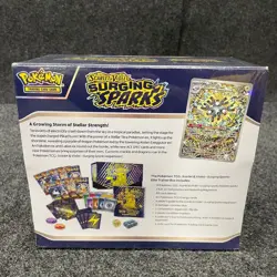 Pokemon Scarlet & Violet Surging Sparks Elite Trainer Box, Box has Dents - Image 3