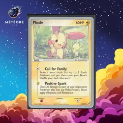 Carte Pokemon Plusle 44/107 World Championships 2006 Anglais - Image 1
