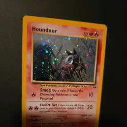 2001 POKEMON NEO DISCOVERY #5/75 HOUNDOUR HOLO - Image 3