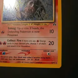 2001 POKEMON NEO DISCOVERY #5/75 HOUNDOUR HOLO - Image 5