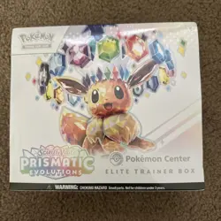 Pokemon Prismatic Evolutions Pokemon Center ETB Elite Trainer Box - SEALED - Image 1