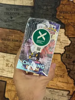 Pokemon TCG Sword & Shield Chilling Reign Booster With Stock X Stamp - Image 2