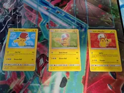 Ash's Pikachu Lot SM109 SM112 SM113 Pokemon TCG Promo - Image 1