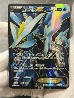Pokemon TCG Kyurem EX 96/99 Next Destinies Holo Full Art Holo DMG - Image 3