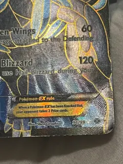 Pokemon TCG Kyurem EX 96/99 Next Destinies Holo Full Art Holo DMG - Image 4
