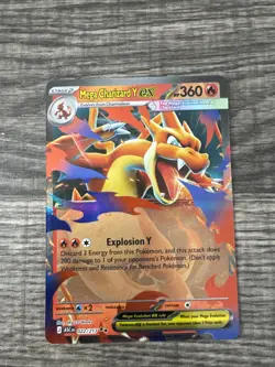 Pokemon Mega Charizard Y Ex Mega Evolutions- Ascended Heros 022/217 NM - Image 1