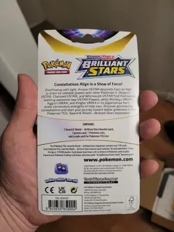 Pokemon Sword & Shield Brilliant Stars Check Lane Blister Eevee Promo New Sealed - Image 2
