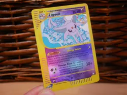 Pokemon ESPEON 11/147 | REVERSE HOLO | LP Light Play | Aquapolis | 2002 - Image 5