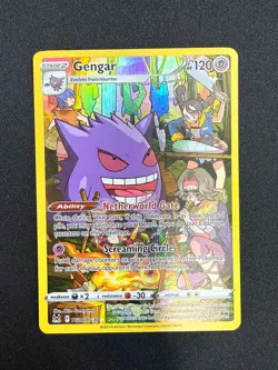 Pokemon Gengar TCG TG06/TG30 Lost Origin Trainer Gallery Full Art Holo - Image 1