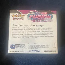 Pokemon Sword & Shield Fusion Strike Factory Sealed Booster Box 36 Packs - Image 3