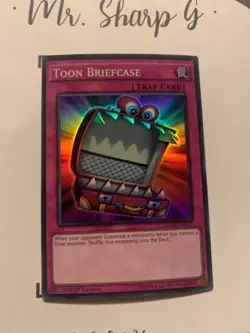 TOON BRIEFCASE - 1st EDITION DRL2-EN029 ENGLISH Yu-Gi-Oh! CARD SUPER RARE HOLO - Image 5