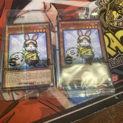 2x Rescue Rabbit & NEYMAR JR Token eFootball Collab Promos *SEALED* Yugioh - Image 1