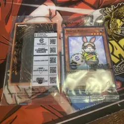 2x Rescue Rabbit & NEYMAR JR Token eFootball Collab Promos *SEALED* Yugioh - Image 2