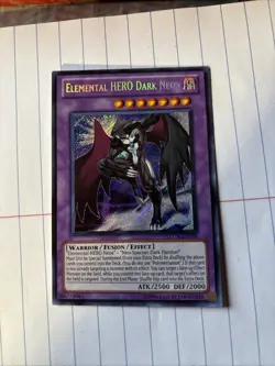 Yugioh! Elemental HERO Dark Neos - LCGX-EN059 - Secret Rare - Image 1