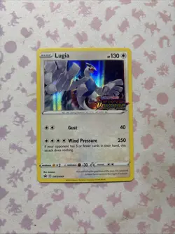 Lugia - SWSH069 - Pokemon Sword & Shield Promo PreRelease Holo Rare Card NM - Image 1