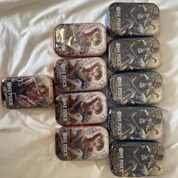 One Piece - TCG - Tin Pack Set Vol.2 TS-02 - Lot Of 10 Tins - Presale ✅In Hand - Image 5