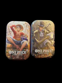 One Piece Tin Pack Set Vol 2 Factory Sealed 2 TIN LOT SAFE SHIP - Image 1