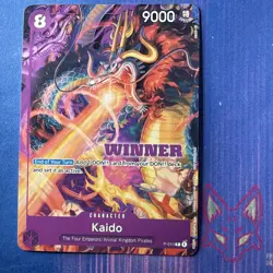 One Piece - P-010 - Kaido Winner Pack Promo US Seller - Image 1