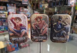 One Piece Tin Pack Set Vol 2 Set of 3 | TS-02 OP-13 | Factory Sealed | Bandai - Image 2
