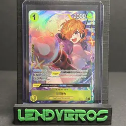 Lilith Alt Art OP13-113 Carrying On His Will One Piece TCG NM ENGLISH - Image 1