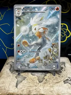 1x Raboot - 147/142 - Illustration Rare NM-Mint Pokemon SV07 - Stellar Crown - Image 1