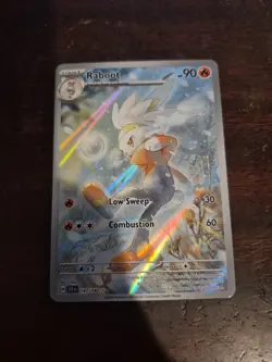 Raboot 147/142 Illustration Rare Holo NM Pokemon SV07: Stellar Crown - Image 1