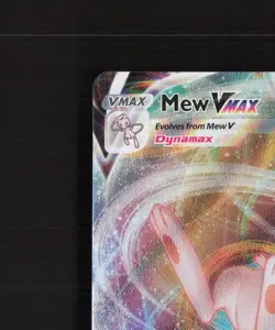 Mew VMAX 114/264 Fusion Strike Ultra Rare Holo Pokemon Card NM - Image 3