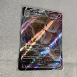 MINT! Mew VMAX (114/264) Fusion Strike Full Art Ultra Rare Pokemon Card! - Image 1