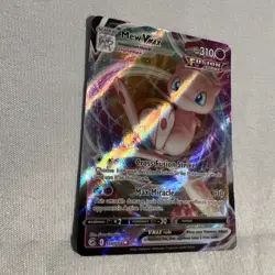 MINT! Mew VMAX (114/264) Fusion Strike Full Art Ultra Rare Pokemon Card! - Image 3