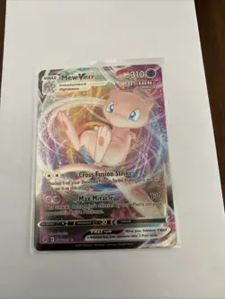 Pokemon Mew VMAX TCG Holo Card Swsh08: Fusion Strike Ultra Rare 114/264 English - Image 1