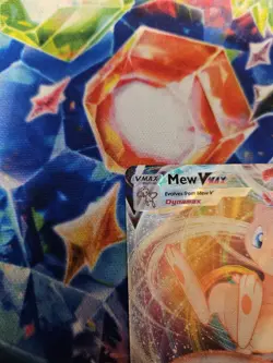 NEAR MINT! Mew VMAX (114/264) Fusion Strike Full Art Ultra Rare Pokemon Card! - Image 2