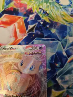 NEAR MINT! Mew VMAX (114/264) Fusion Strike Full Art Ultra Rare Pokemon Card! - Image 3