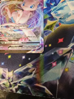 NEAR MINT! Mew VMAX (114/264) Fusion Strike Full Art Ultra Rare Pokemon Card! - Image 4